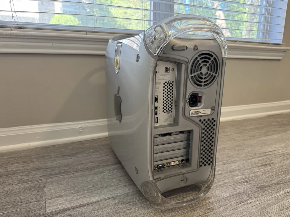 Vintage Apple PowerMac G4 M8493 867 MHz 1GB 128GB PowerPC Tower GeForce 2 - Image 2 of 4