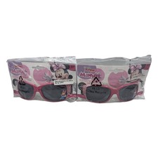 Disney Minnie Mouse Girls Pink Rhinestone Sunglasses 2 Pack NWT 10265242.MCV