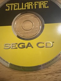 Stellar-Fire (Sega CD, 1993) Working Game Only