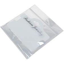 100pcs 3.9x2.7 inch bracelet jewelry display hanging cards and 4.3x3.4
