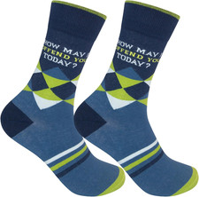 Funny and Crazy Socks with Sayings - Fun Gifts for Women Men Adult