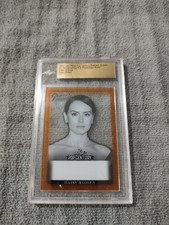 daisy ridley 2022 leaf pop century glamour graphs clear orange proof encased 1/1