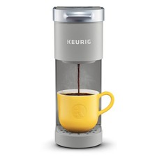 Keurig K-Mini Single Serve Coffee Maker, 6 to12oz w/Cord Storage - Studio Gray