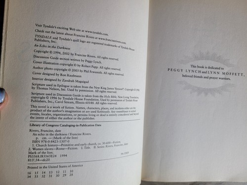 Mark of the Lion Series All 3 Books in Paperback Francine Rivers - Imagen 4 de 10