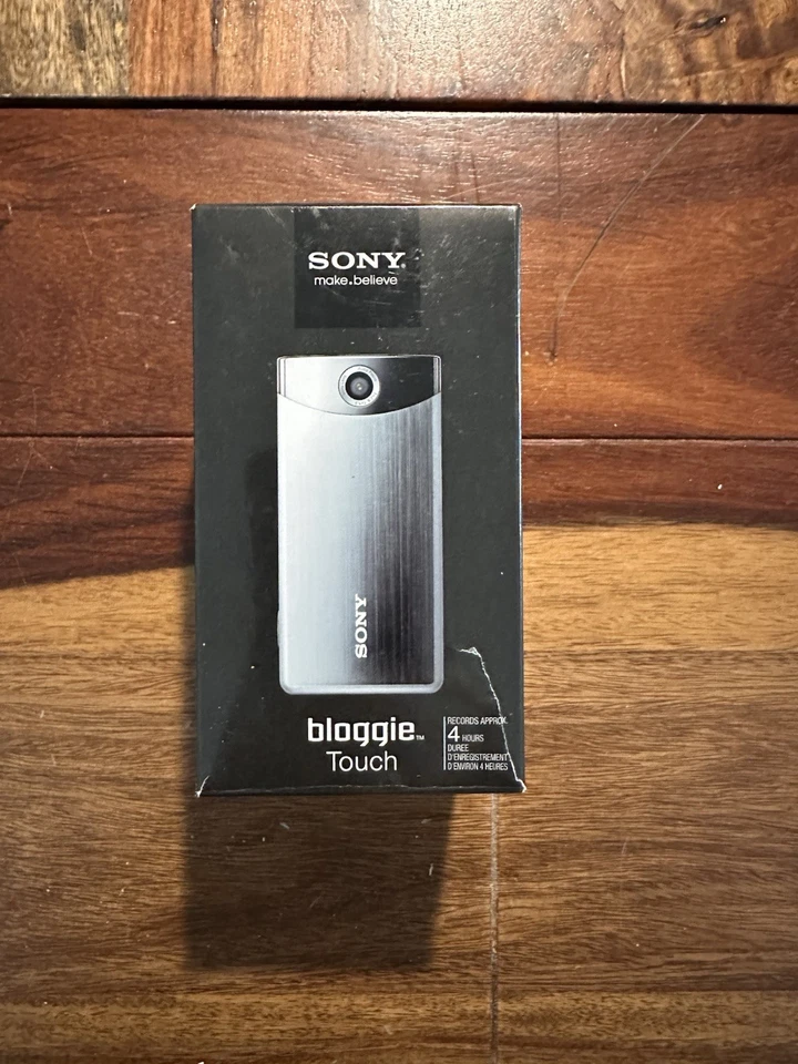 Videocámara Sony Bloggie Touch MHS-TS20 1080p HD plateada Foto 2 de 4