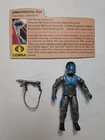 GI Joe Cobra 1985 Hydrofoil Pilot Lampreys w/ File Card