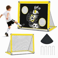 Kinder Garten FußBalltor Mit Trainingsnetz | FußBalltor Set FüR Outdoor