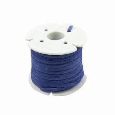 3mm Cobalt Blue Leather Lace Spool Jewelry Making Thread Craft Cord Suede Roll