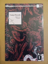 Young Dracula: Diary of a Vampire #1 2 3 set (1993 Caliber) 1st David Mack work