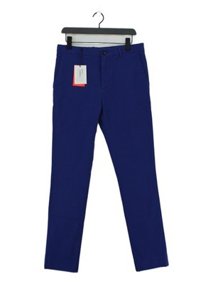 Paul Smith Herren Hose W 32 in Blau Baumwolle mit Elasthan Chino Neu Mit Etikett