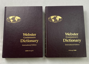 Webster International Dictionary | eBay