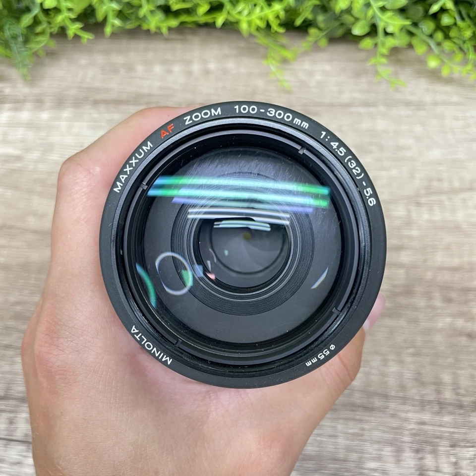 Lot of 2 Minolta Maxxum AF 35-105mm F/3.5-4.5 & 100-300mm F/4.5-5.6 New Type - Image 2 of 4