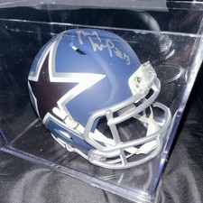 Michael Gallup - Dallas Cowboys Autographed Mini Helmet TRISTAR Authenticated