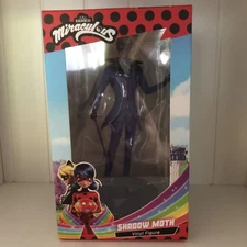 Miraculous Ladybug Shadow Moth Vinyl Figure Culturefly (box is torn/shows wear)