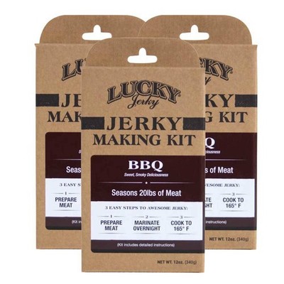 BBQ Jerky Making Kit | Pack of 3 | 12 oz | Nebraska Star Beef