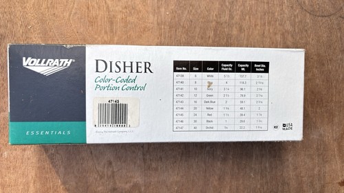 Vollrath 47145 Geschirr, blauer Griff, Größe 24 1 1/3 Oz - Bild 3 von 4