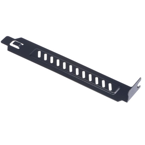 PCI Slot Covers with Screws for PC Case Airflow and Dustproof Black 4pcs - Photo 4/5