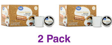  2 Pack  100 Arabica Creamy Hazelnut Medium Roast Arabica Coffee Pods, 12 Ct