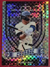2021 Panini Chronicles - Crusade Corey Ray #12 Building Blocks Prizm