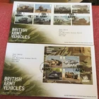 GB STAMPS ROYAL MAIL RECENT FIRST DAY COVER SET 2021 BRITISH ARMY VEHICLES