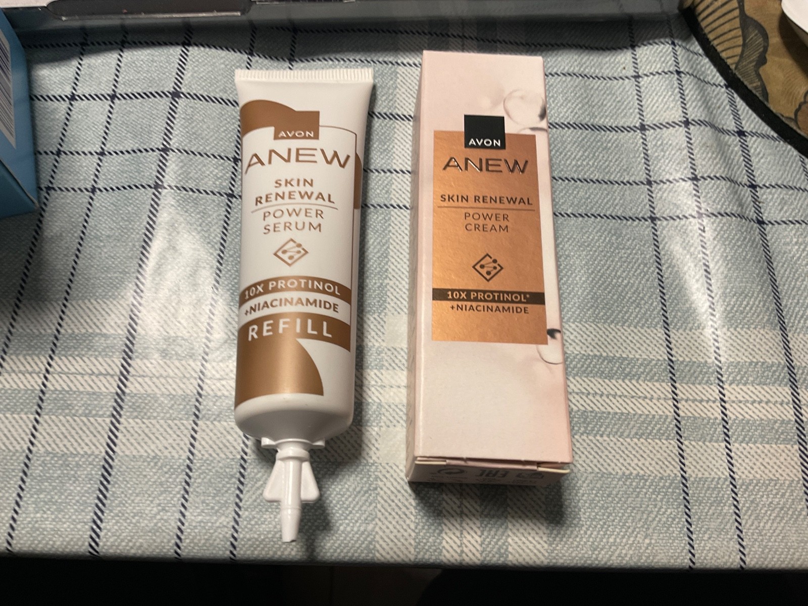 Avon Anew Skin Renewal Power Serum REFILL 30ml + trial size 10ml