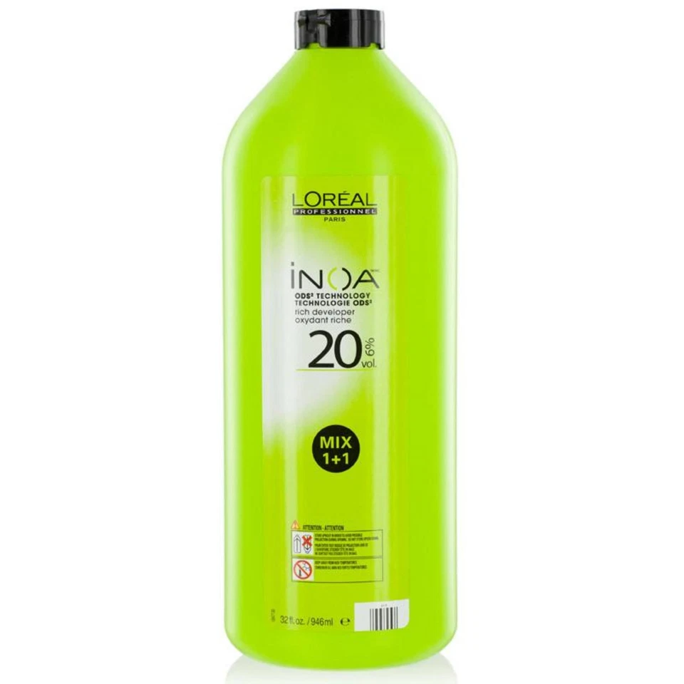 Loreal Inoa Rich Developer 20 Volumen 32 OZ Paquete NUEVO Foto 3 de 3