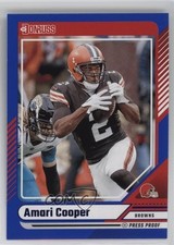 2024 Panini Donruss Blue Press Proof Amari Cooper #22 1eh5