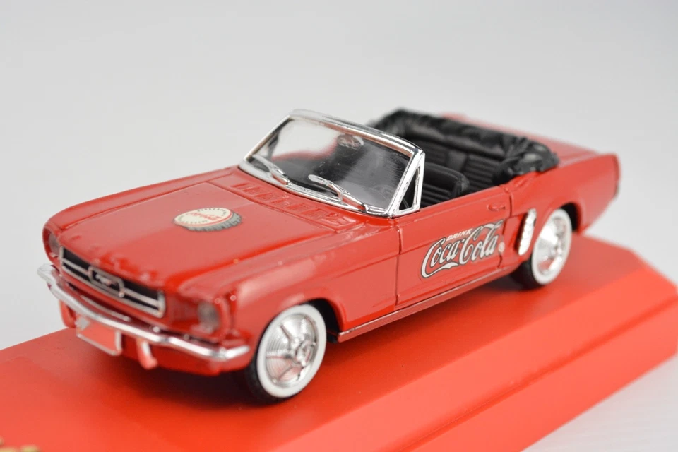 Coca Cola Ford Mustang 1964 1:43 Scale Die Cast Car Solido - Image 4 of 4