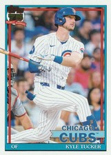 2026 Topps Series 1 - 1991 Topps Baseball Kyle Tucker #T91-96