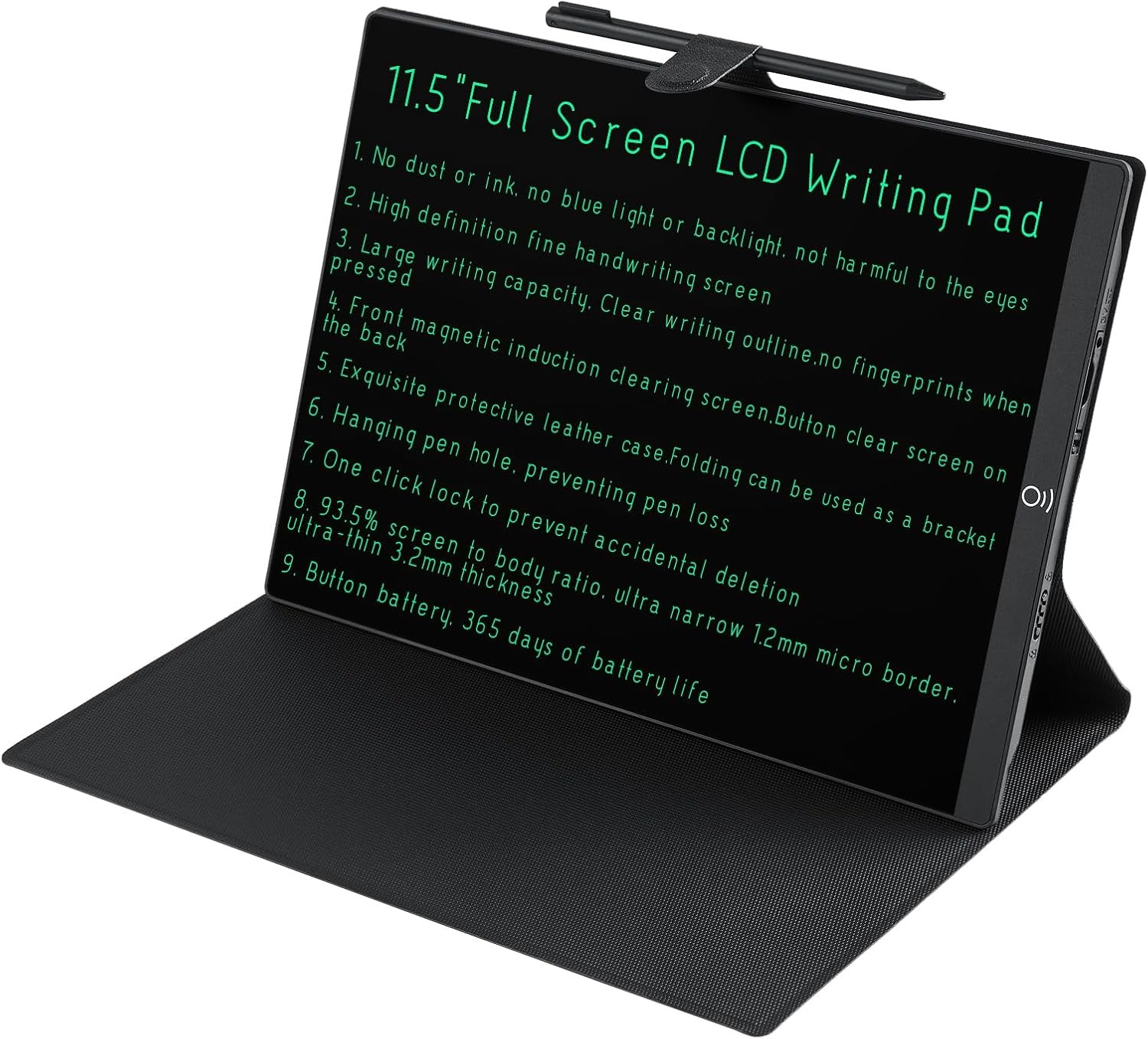 Full Screen Erasable LCD Board Writing Tablet for Drafting, Taking Notes and... 