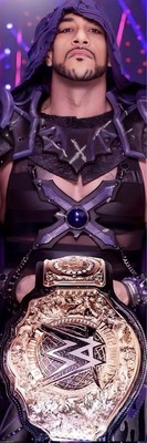 AEW WWE GIANT 2 X6  VINYL BANNER - DAMIAN PRIEST