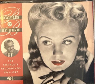 Peggy Lee Benny Goodman  The Complete Recordings 1941-1947  2CD Set VG+ Cond