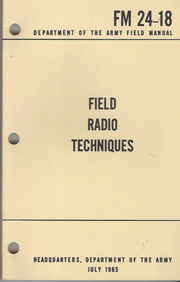 Historical book, Field Radio Techniques