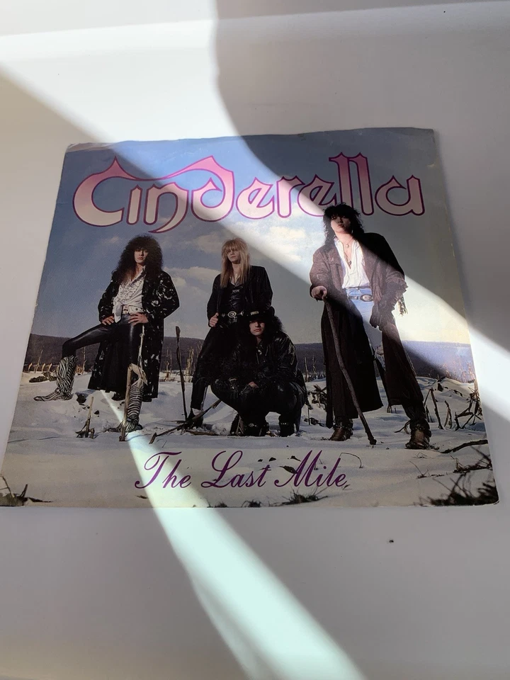 CINDERELLA  HIT 45 + PICTURE SLEEVES  THE LAST MILE 1989 Long Cold Winter - Image 4 of 4