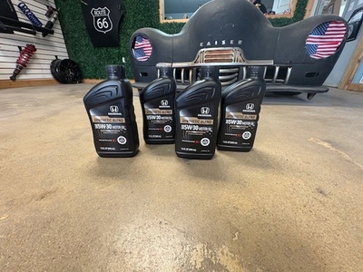 #ad #ad 4 Genuine Honda Synthetic Blend Oil 5W 30 08798 9134 same as dealer $29.95