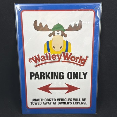 Walley World Parking Only - Aluminum 8'' X 11'' Sign - National Lampoons Vacation
