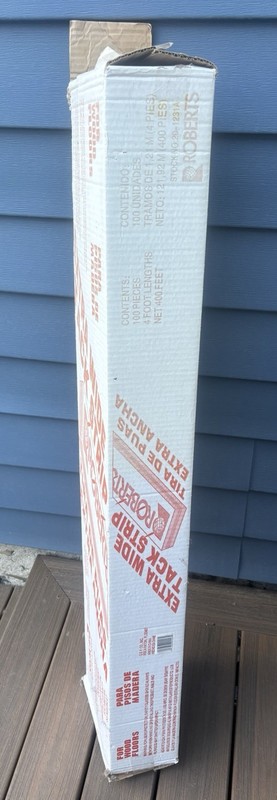 4’ Long Extra Wide Carpet Tack Strips For Hardwood Floors