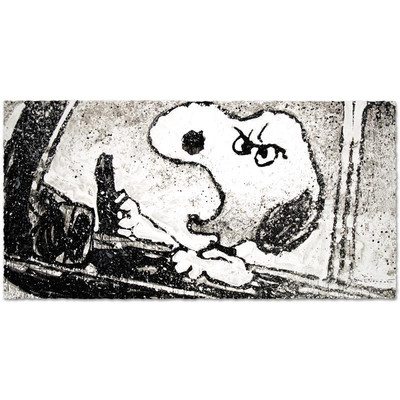 Tom Everhart ''Rage Rover'' Signed Limited Edition Lithograph Peanuts Art