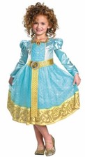 Disguise Disney Princess Brave Merida Deluxe Girls Dress M 7-8