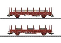 MäRklin H0 46932 2Tlg. Rungenwagen Set Bauart Kbs Der Sncb Neu & Ovp