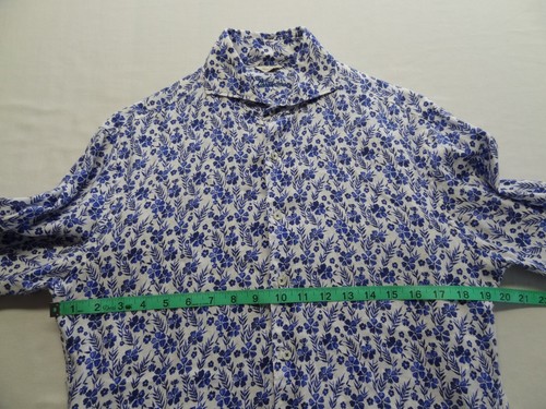 Cuerpo ajustado Stenstroms M 100 % lino floral manga larga abotonado TU0221328 - Imagen 3 de 12