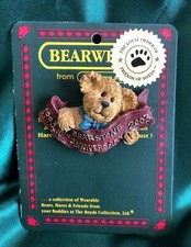 BOYDS RESIN PIN - BEARWEAR - 10TH ANNIVERSARY
