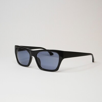 KBL Retro Sonnenbrille New York City Rechteckig Schwarz Acetat 53/17