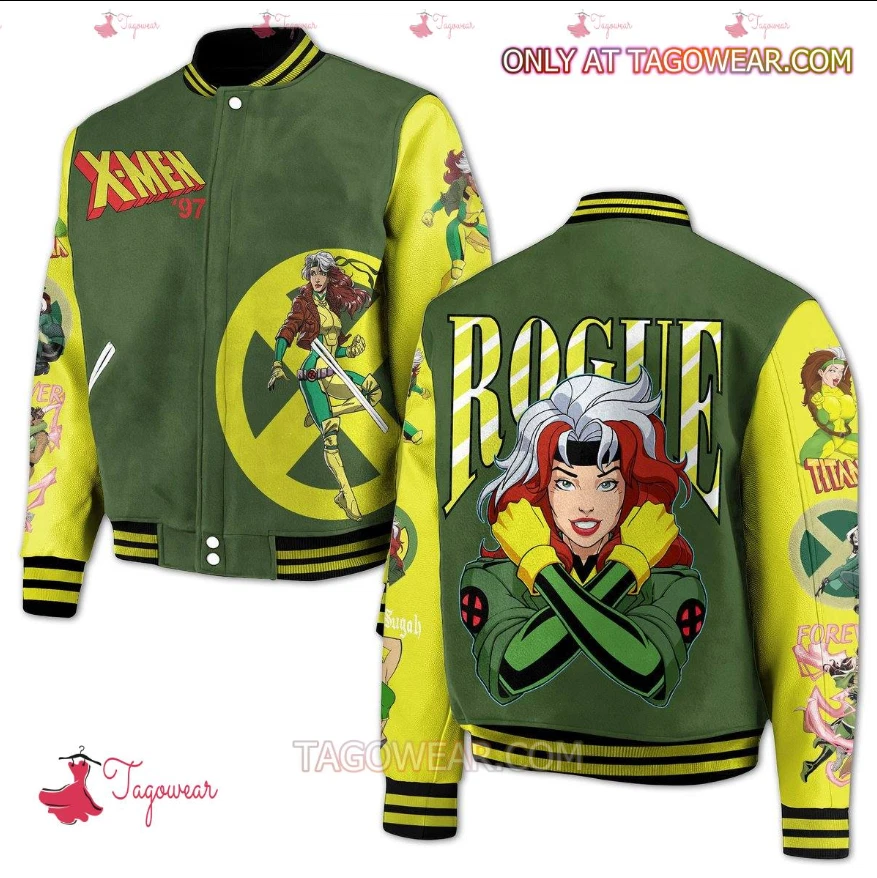 Chaqueta de béisbol X-men ’97 Rogue HFN Foto 4 de 4