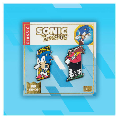 Emeralds of Chaos - Sonic The Hedgehog Pin by Shonenoa