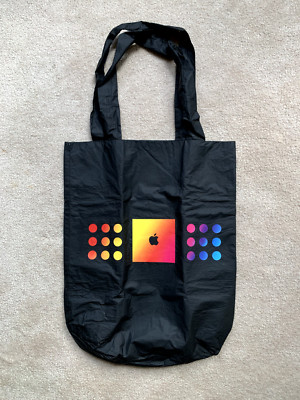 Apple Computer 5th Fifth Avenue Ave New York NYC Cube Reopening Tote Bag 2019