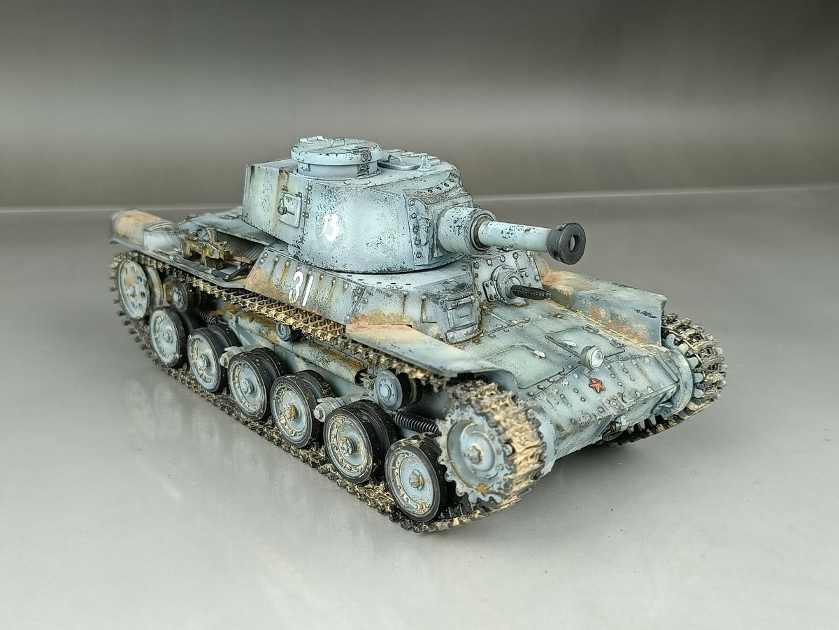 1/35 Built Tamiya WWII Japanese IJN Type 97 Tank w/Resin 12cm Navy