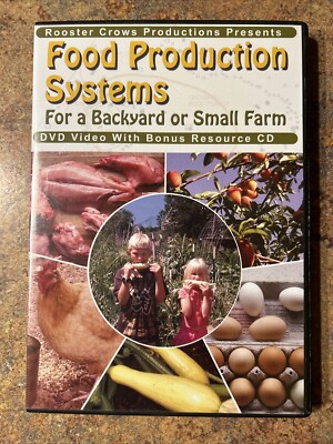 Food Production Systems For A Backyard or Small Farm CD & DVD