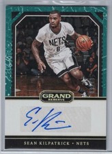 2016-17 PANINI GRAND RESERVE RESERVE SIGNATURES MARBLE #49 SEAN KILPATRICK #9/10