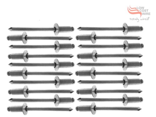 POP Rivets Stainless Steel Open End Rivets 5-4 5mm x 4mm Grip G304 Qty ...
